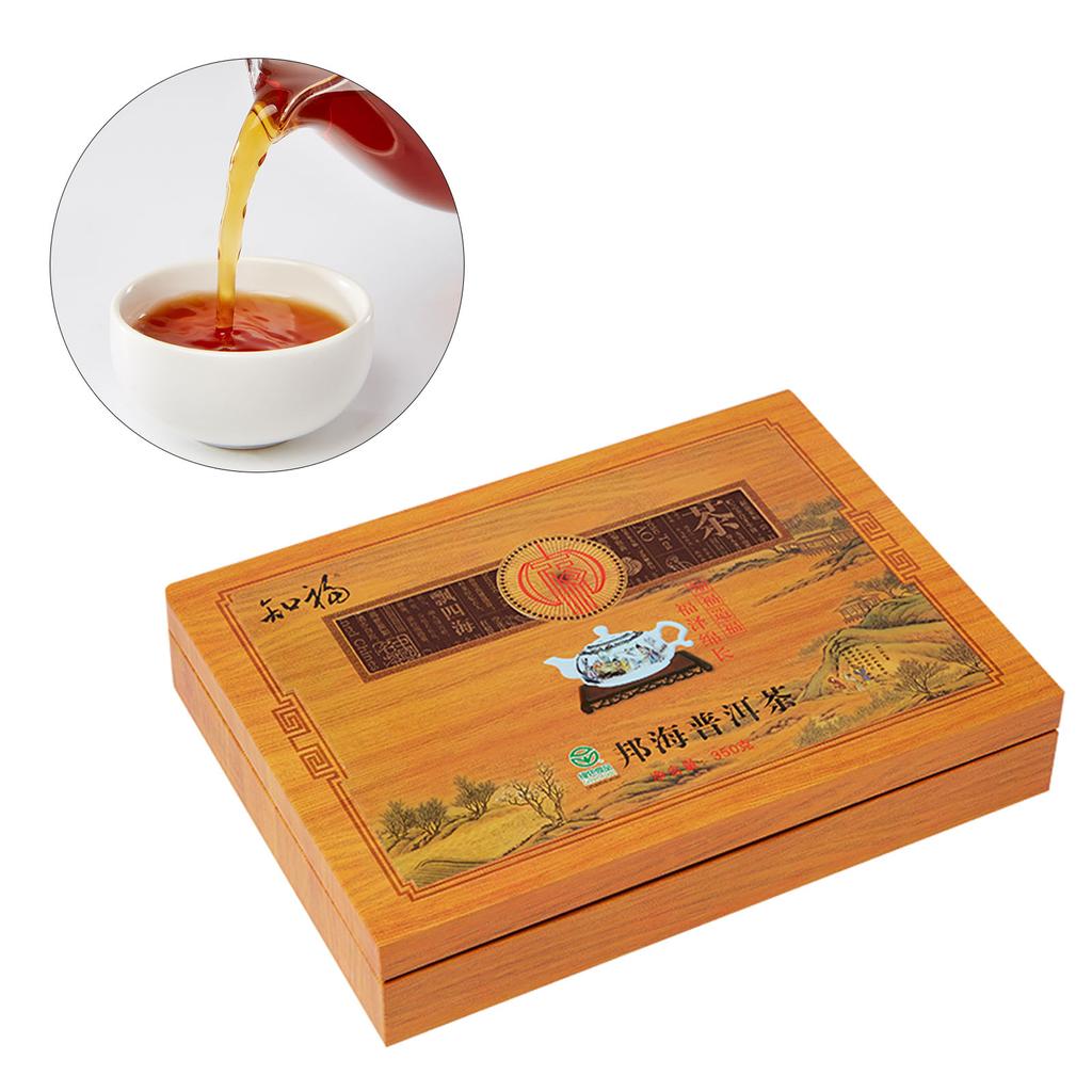 350g Yunnan Puer Puer Chá Puer Chá Chinês Chá Maduro Envelhecido Árvores Antigas Caixa de Presente para Chá