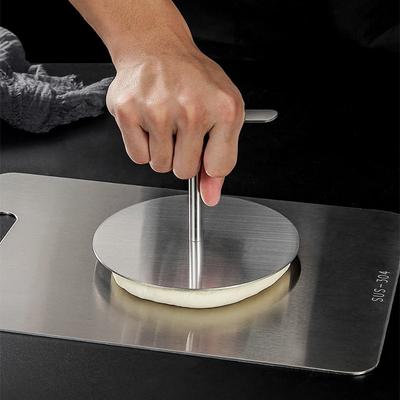 New Burger Press Bacon Press Grill Press Round Burger Smasher With Stainless Steel Handle Barbecue Presses Irons