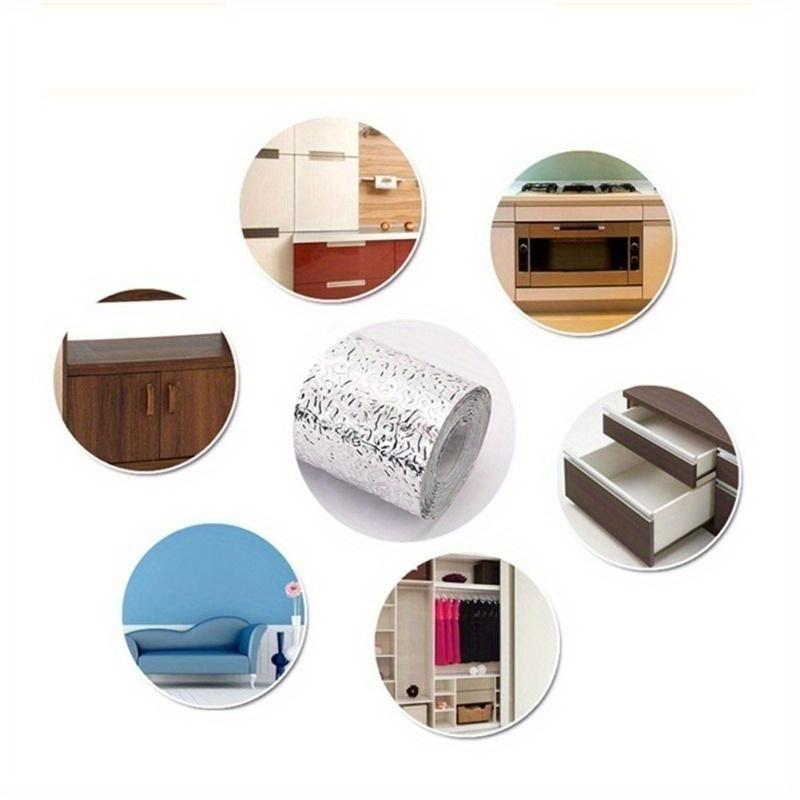 40X100CM Kuchyňské samolepky odolné proti oleji Tapeta na skříňky Samolepicí Skříňky Prachotěsné