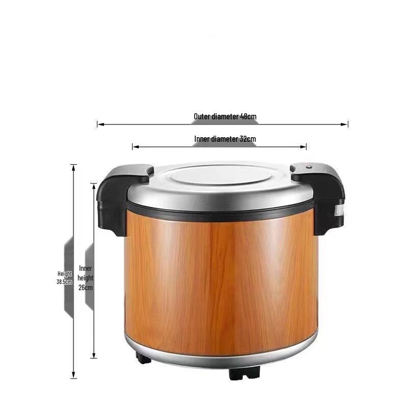 ZISIZ Stainless Steel Electric Insulated Food Warmer
