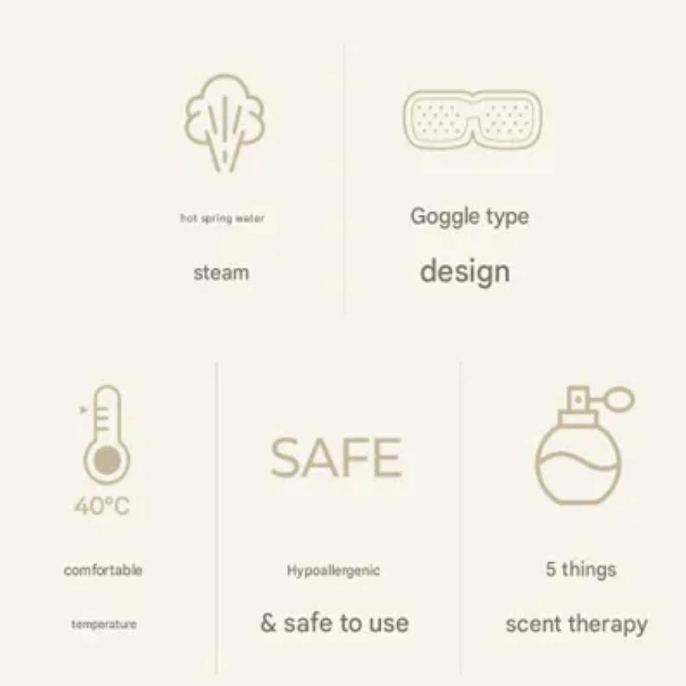 Steambase Daily Eye Warmer Cypress Scent 1 Sheet