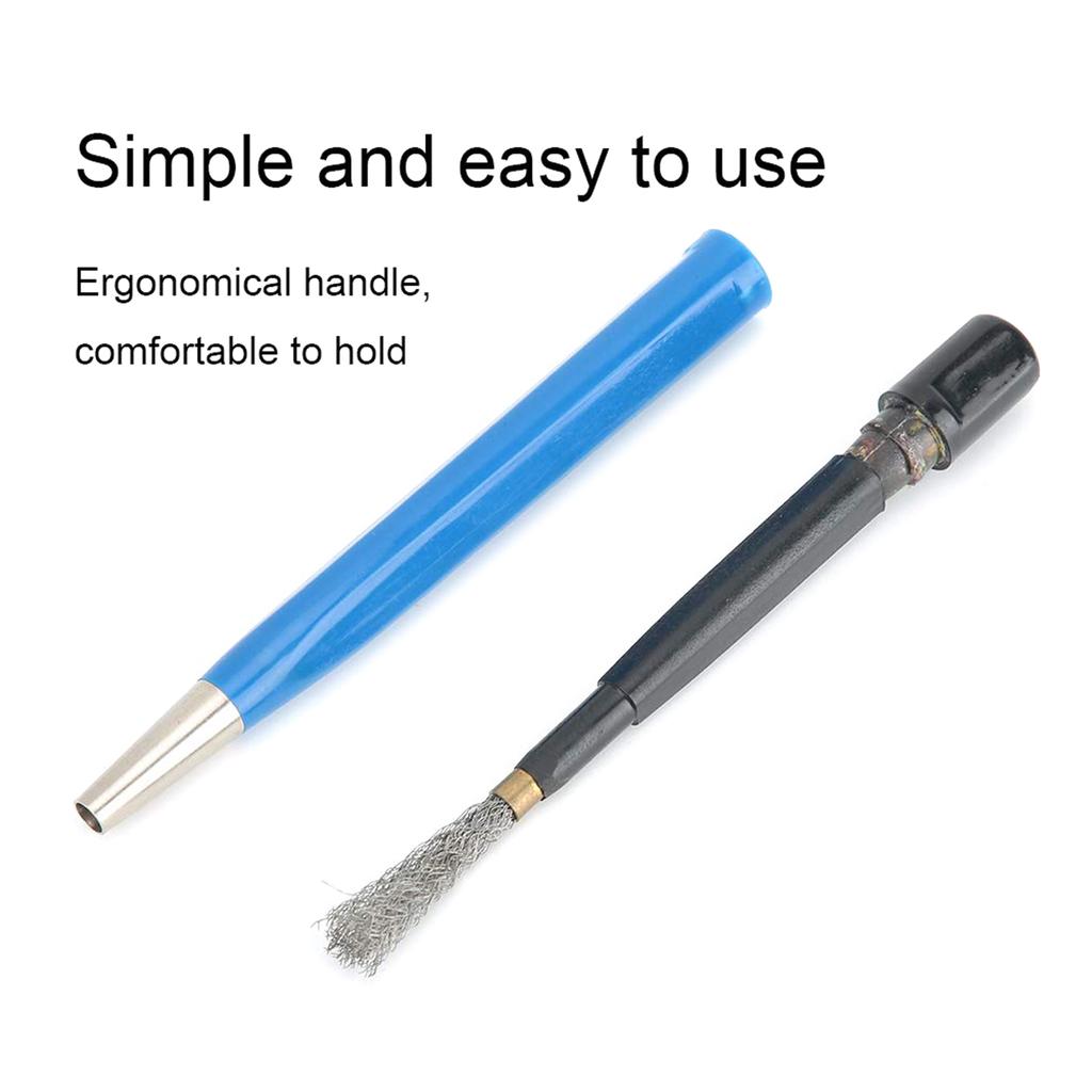 Compact Steel Wire Watch Cleaning Brush Tool Scratch Brush Pen Remove Rust and Oxidation with Ease Cleaning Tools