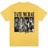 2026 New Vintage Tate McRae Signature Print T Shirt The World Tour Fashion Men Tshirts 100 Cotton Oversized T Shirts Streetwear