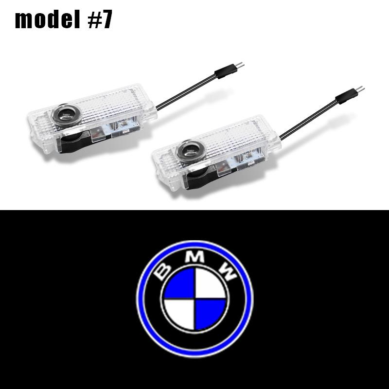 2Pcs/set LED Car Door logo Projector Lamps Welcome Light For BMW M E90 E60 F18 E46 F30 F20 M2 M5 M3 E87 M4 X3 X5 X1 Accessories