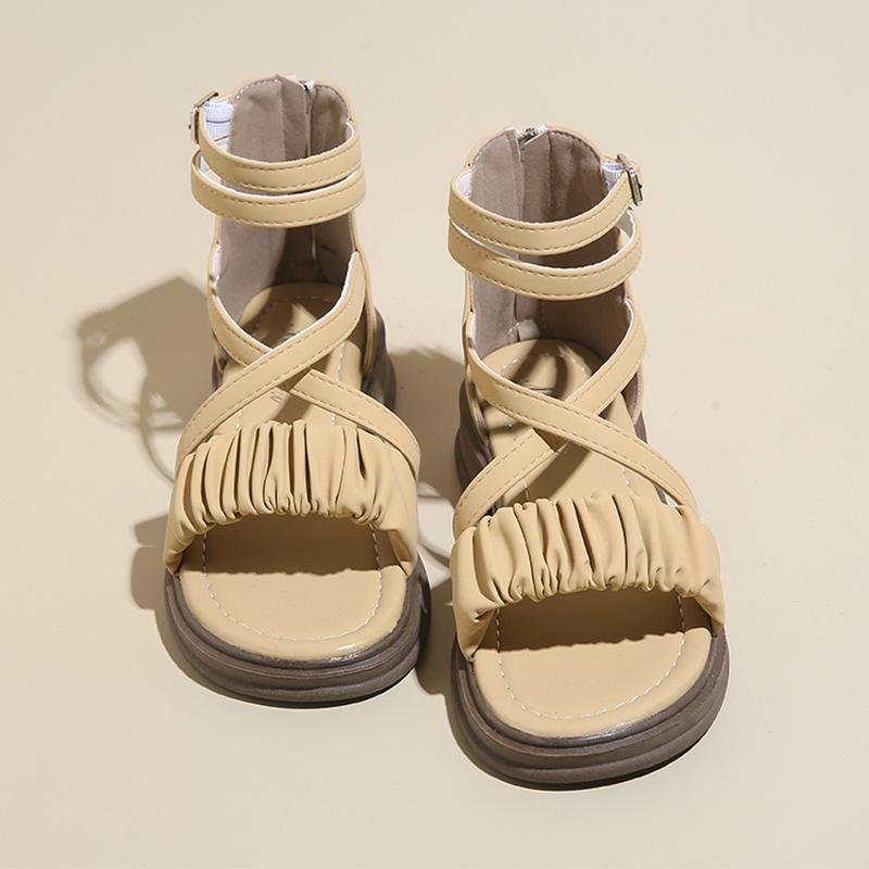 

Roman sandals women s summer new outer wear flat casual fashion women s shoes hollow bag heel sandals women 40 жёлтый