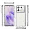 Clear Phone Case for Infinix Note 40 Pro 4G/5G/Note 40 Pro+ Precise Cutouts Acrylic TPU Cover with Laser-printed Film