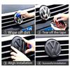 For Volkswagen VW 2pcs Car Front Radiator Grille Badge Cover Rear Trunk Lid Sticker For VW Polo Golf MK6 MK7 MK7.5 Scirocco Arteon Touareg Taigo EL1