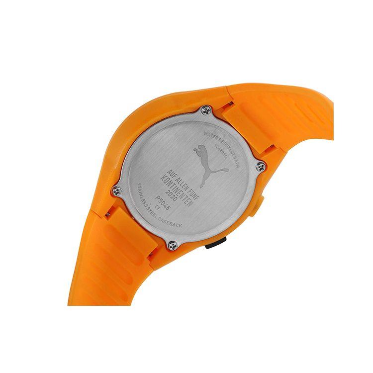 Puma Quartz Watch Rubber Strap 43Mm Black Dial Minimalist Trendy Sports Waterproof Unisex watches P5045