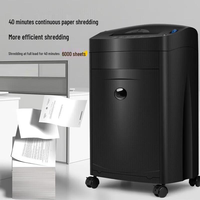 Comet 15-Sheet Heavy-Duty Commercial Paper Shredder CN plug (adapter included)