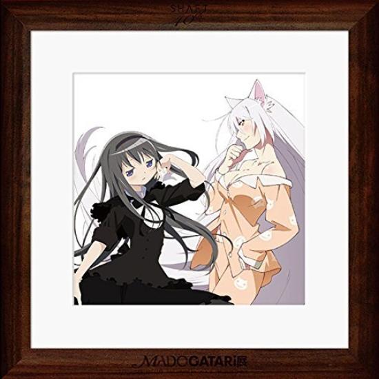 

Ichiban Kuji V Премиум Шафт 40-летие Выставка MADOGATARI 2-й приз Мини-картина в рамке [Хомура x Черная Ханекава]