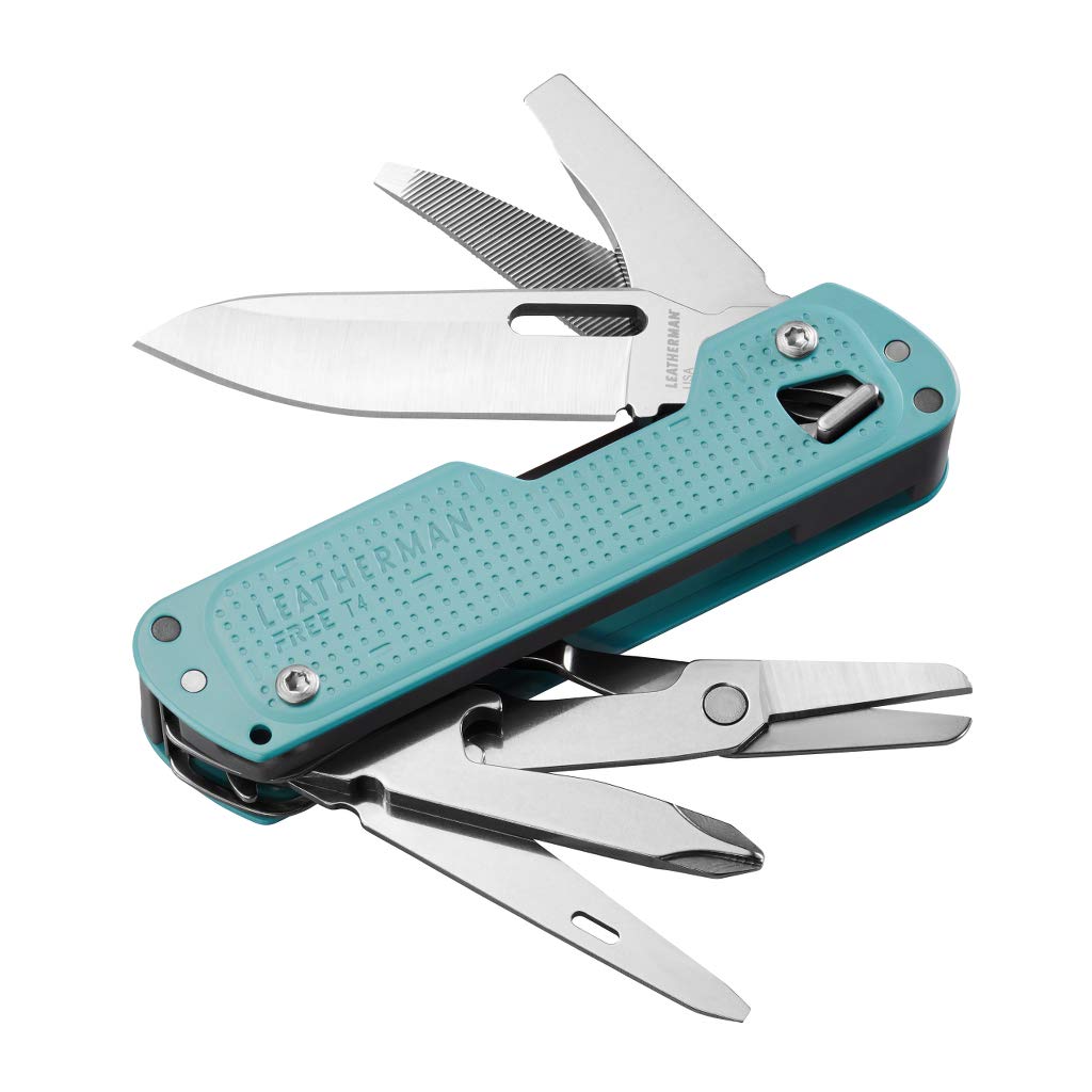LEATHERMAN Multi Tool FREE T4 Japanese 25 Year Warranty [Genuine Product] [Arctic]