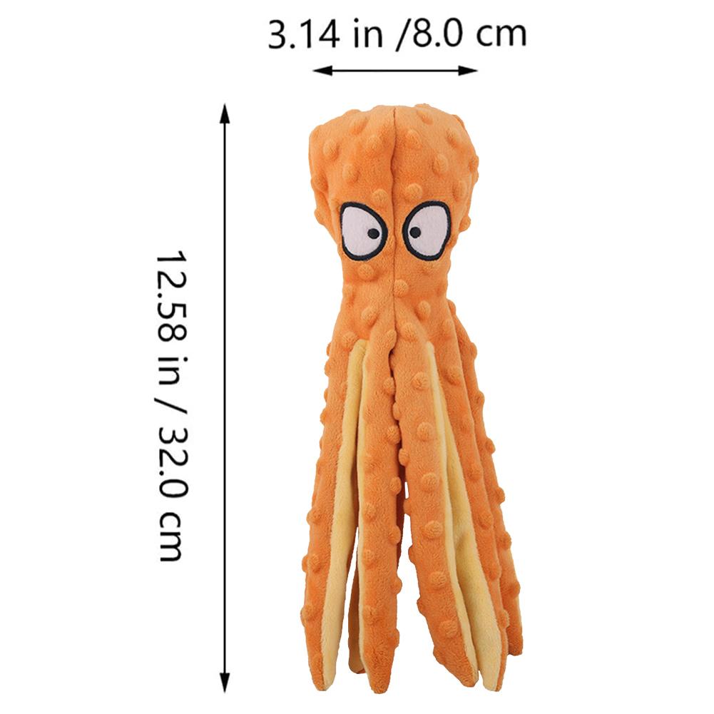 Pet  Dog Toy Voice Octopus Shell Puzzle Toy Bite Resistant Interactive Pet Dog Teeth Cleaning Chew Toy Pet Supplies