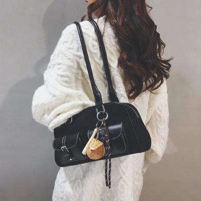 Borsa a Cuscino da Bowling di Alta Gamma, Semplice e di Nicchia, Borsa a Spalla Singola, da Mano, da Sottobraccio ad Alta Capacità