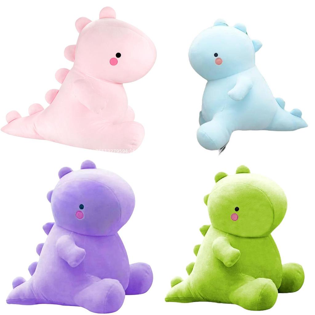 Adorable Dinosaur Plush Toy Cozy Stuffed Animal Pillow Perfect For Girls Birthday Gift