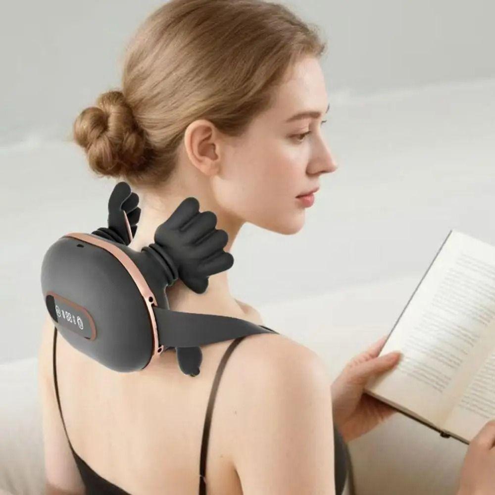 Bionic Kneading Shoulder Neck Massager Deep Tissue Cervical Massage Device  Cervical Massage