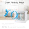Mini USB Air Conditioner Cooler Portable Cooling Humidifier 3 Gear Fan for Home Office Any Space Quick Cool Air Supply New