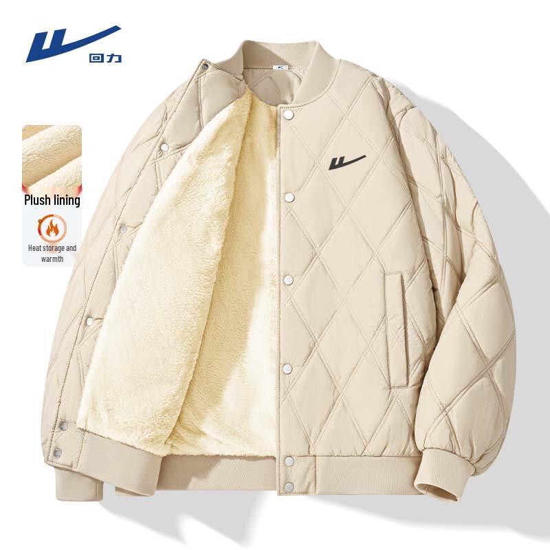 Warrior Men s Winter Fleece-Lined Baseball Jacket XL