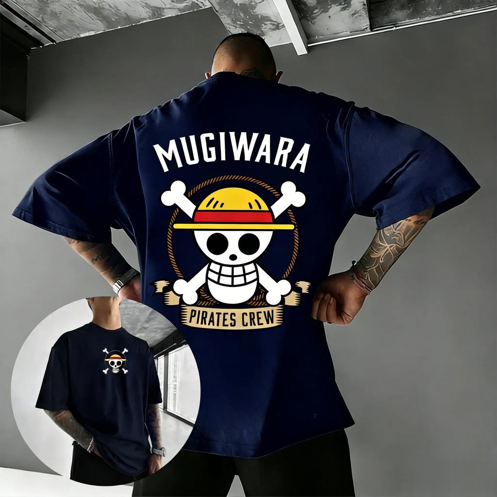 One Piece Skull Anime T Shirt Unisex Unisex Cotton Short Sleeve Summer Tops Casual Graphic Tee 2026 New Streetwear Cartoon Print Y2k