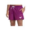 Ss24 Solid Color Logo Embroidered Drawstring Casual Shorts Men Shorts Purple 211752-4R438-00492
