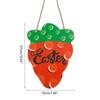 Hanging Sign Happy Easter Porch Welcome Sign for Door Wall Hanging Greetings Pendant Supplies Festival Adorment