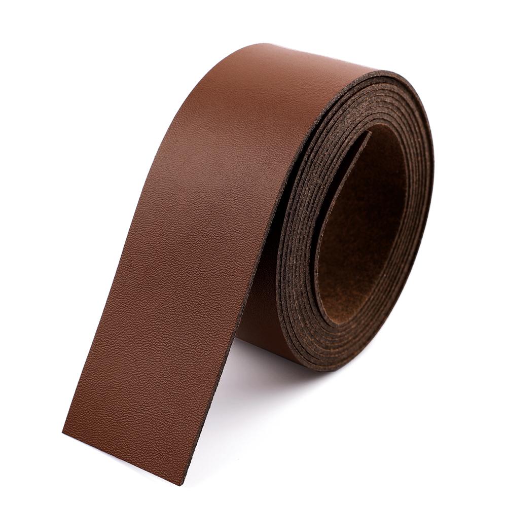 2 Meters DIY Leather Crafts Straps Strips for Bag Accessories Belt Handle Crafts Making 1.25/1.5/3.75/2.5cm Wide Durable Sturdy