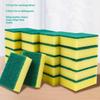 50Pcs Highly Absorbent Double-Sided Sponge Magic Cleaning Pot Rust Sponge Cleaning Brush Kitchen Cleaning Tool