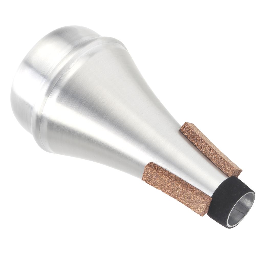 Příslušenství pro cvičné hudební nástroje s rovnou trumpetou, stříbrnou hliníkovou slitinou