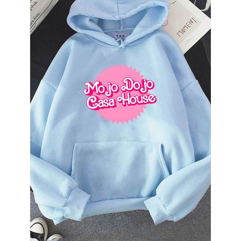 

Printed Hoodie Solid Color Hoodie Printed Hoodie Pure Color Hoodie light-purple M(M)