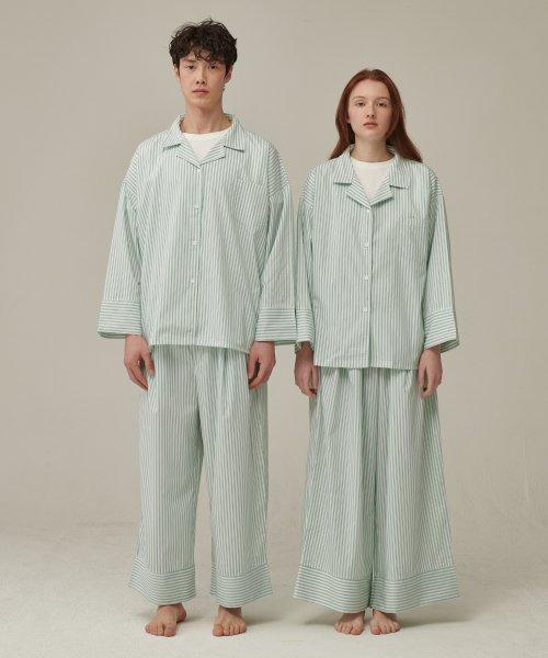

[OGGITT] Dormitory Pencil Stripe Pajama [Shipped from Korea] 100% Authentic XL