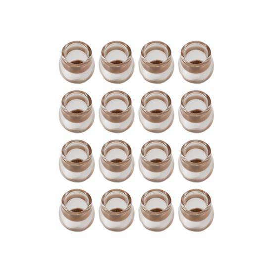 16Pcs Chair Leg Floor Protectors Stool Leg Protector Caps Anti-Slip Chair Leg Caps for Hardwood Floors Anti-Scratch Reduce Noise