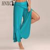 Chiffon Palazzo-Hosen in Übergröße mit weiter Schlaghose für Yoga und Freizeitkleidung in 10 Farben