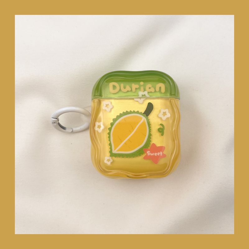 

Чехол для Airpod3 для Apple Pro Чехол для наушников Второе поколение Беспроводной Bluetooth Третье поколение Aipods2 Поколение Airpodpro Четвертое поколение 5 коробок AirPods 3 [Summer creative star durian] send Hook