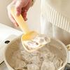 Cartoon Rice Spoon Non-Stick Plastic Rice Spatula Scoop Cooker Food Masher Strainer Spoon Multi-Functional Kitchen Tool for Mashing Fruits Vegetables