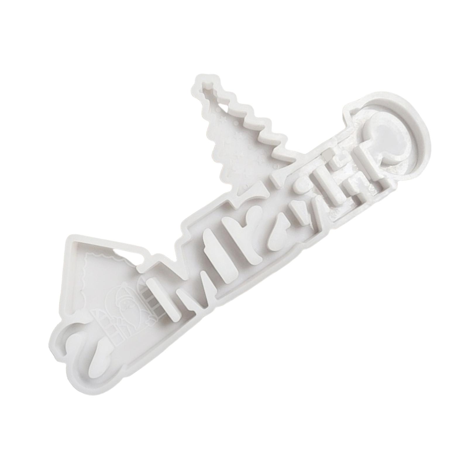 

Рождественский домик Смолы Силиконовые формы для эпоксидной смолы Гипсовые украшения Силиконы Бетон Цементные формы для украшения 3