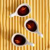 4PCS Portable Ceramic Dipping Bowls 3D Seasoning Dish Cute Sauce Dishes  Restaurant