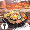 Trouba Horký hrnec Elektrický multifunkční hrnec Odolný horký hrnec Nepřilnavá BBQ Pečicí deska pro grilování Kuchyňské nádobí 220v 1600W