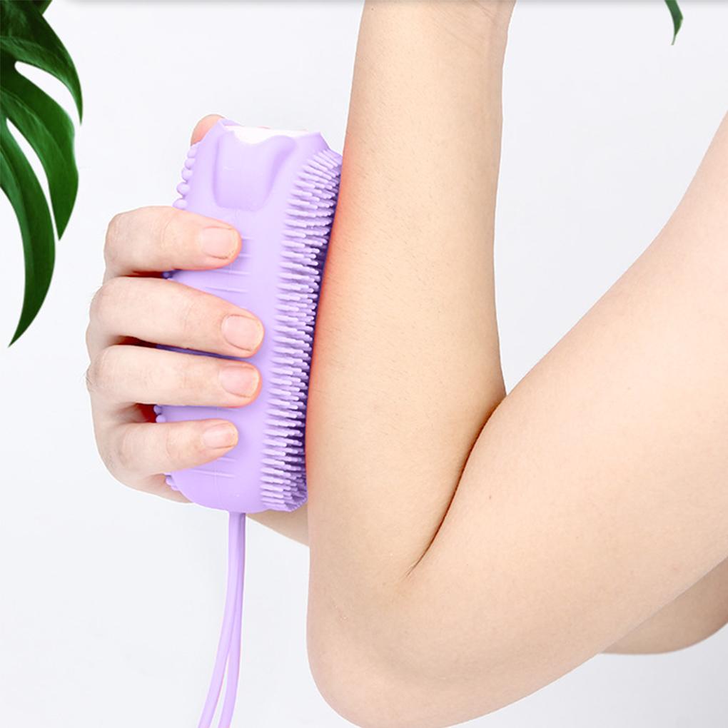 Bürste Silikon Körper Peelingbürste Handheld Cartoon Baby Massage Werkzeug