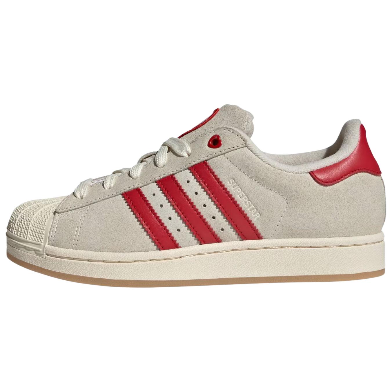 adidas  Superstar II Cream White Better Scarlet Sandy Pink Women Sneakers KH9037 36