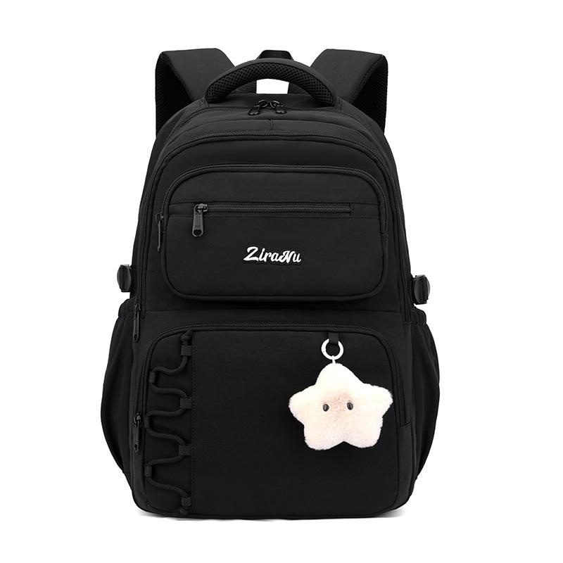 2026 New student Backpack For High School And Primary School Student Versatile Backpack Schoolbag with doll waterproof bookbags