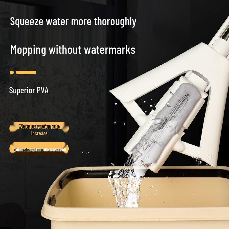 2024 Upgraded Foldable PVA Mop Head Replacement - Universal Fit