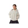 Skechers Fashionable Versatile Soft Loose Jacket Women Jackets Cotton-Candy-White L225W095-0074