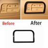For KIA Sorento 2021-2024 Carbon Fiber Front Headlight Button Switch Cover Trim