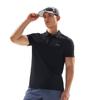 Li-Ning Comfortable Casual Simple Versatile Breathable Solid Color Short Sleeve Polo Shirt Men Tops Black APLV575-1