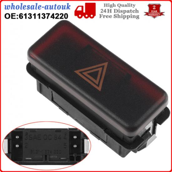 Hazard Light Switch For BMW 3 5 7 8 Series E31 E32 E34 E36 Z3 316i 61311374220
