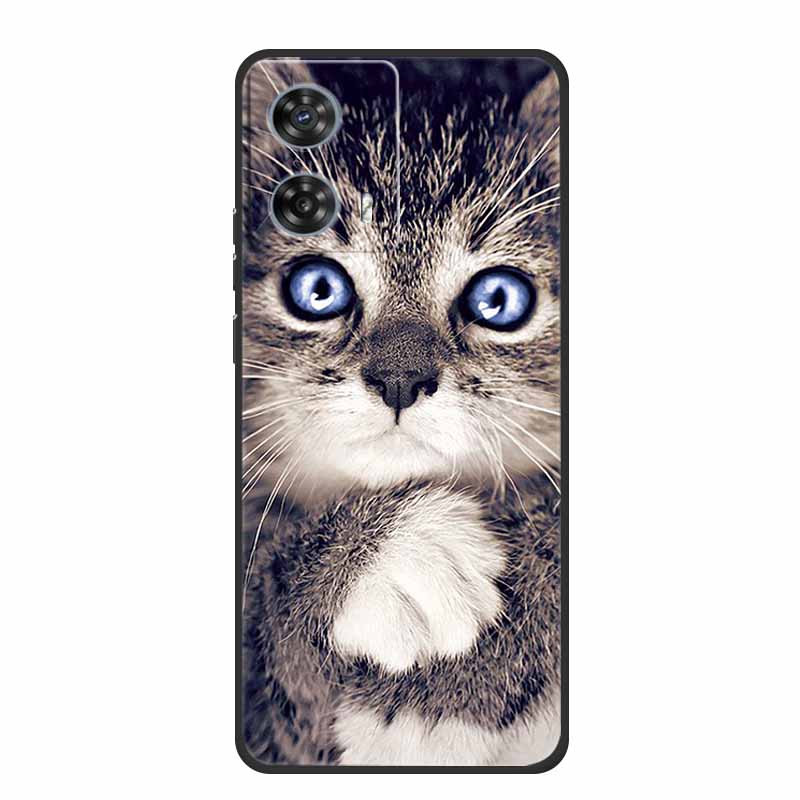 Phone Case For Motorola Edge 50 Fusion Back Cover Case Black Silicone Soft Coque For Moto Edge 50 Fusion Case 6.7" Funda Shell