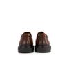 DakS Men S Comfort Clipper U Tip Derby ShoeS Dmx514kh21  Dark Brown 