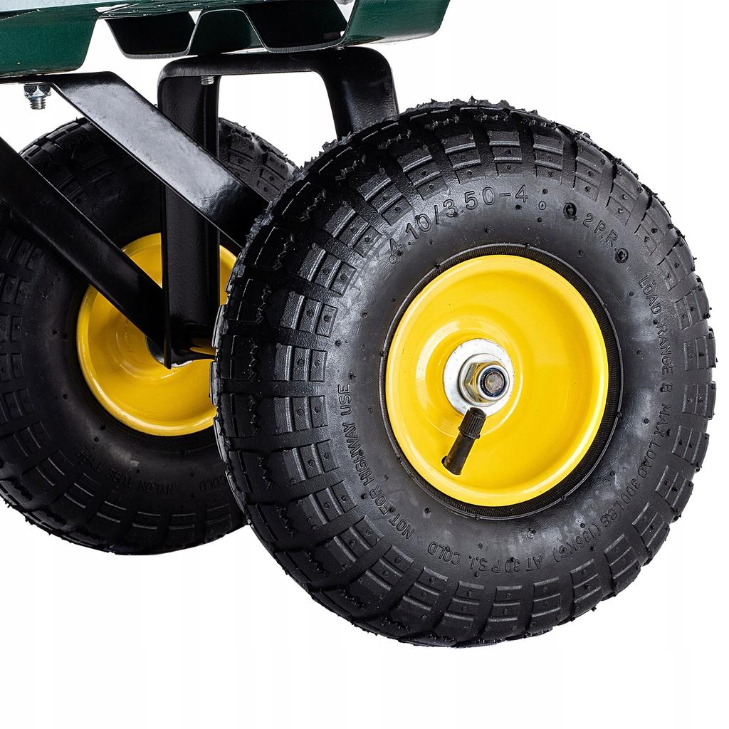 KADAX Wózek Ogrodowy Transportowy Przyczepka 450kg