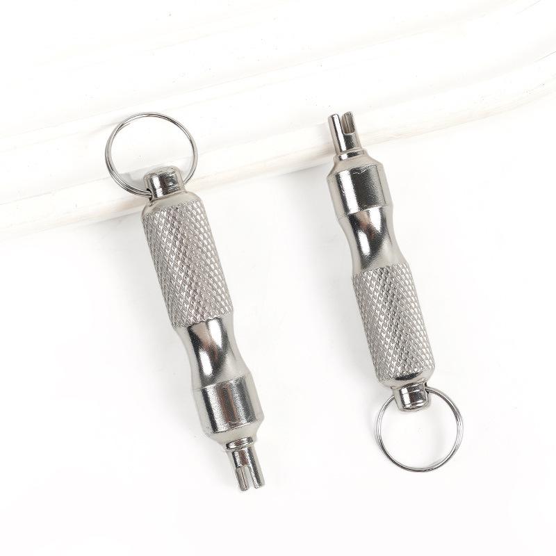 Narzędzie do wyjmowania rdzeni zaworów opon rowerowych i samochodowych z igłą do upuszczania powietrza