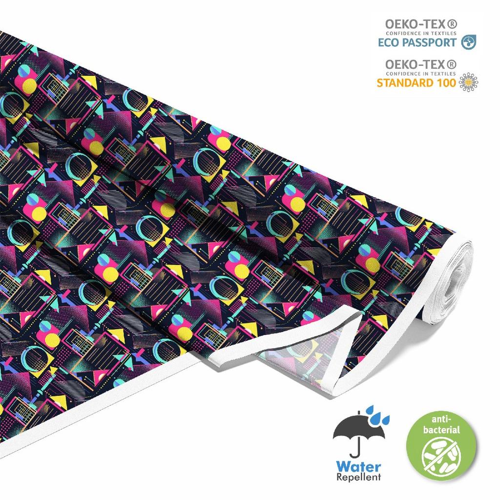 Outdoor Dekostoffe Oxford - Motiv Geometrisch I Dx3611