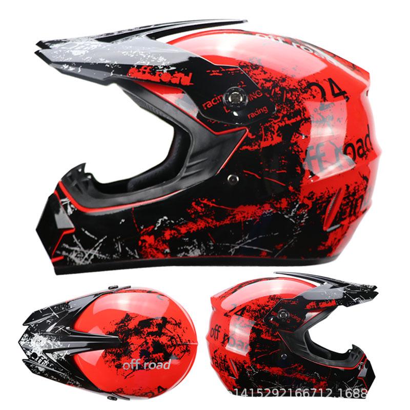 Cross-Border E-Commerce Off-Road Helmet: ATV, Mountain Bike, Downhill & Karting Helmet for Teenagers